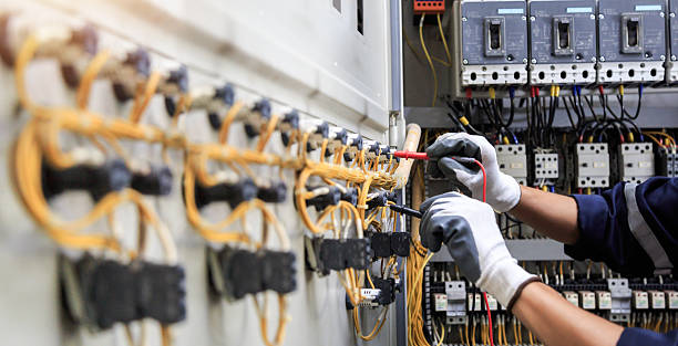 Professional Electrician technician working in Hope Valley, RI